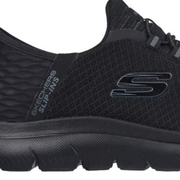Skechers Slipins Summits High-Range 232457W Black WIDE