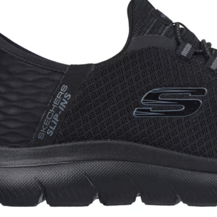 Skechers Slipins Summits High-Range 232457W Black WIDE