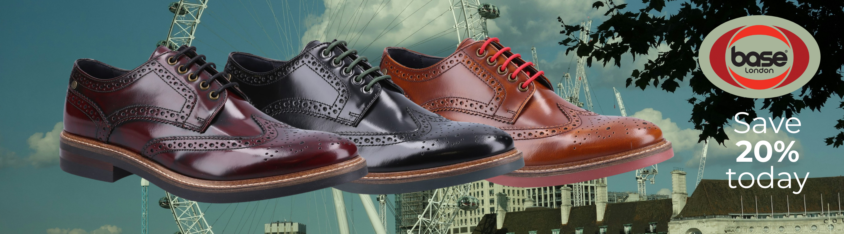 Shop for Base London men's shoes at Ives Footwear and save 20%