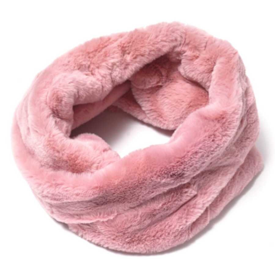 Snood 23304 Faux Fur Pink